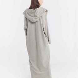 Scarf Dress With Side Slit