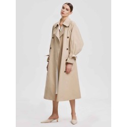 Oversized Belted Trench Coat