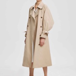 Oversized Belted Trench Coat