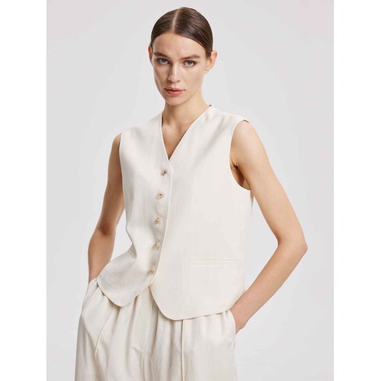 Button Front Vest Button Front Vest