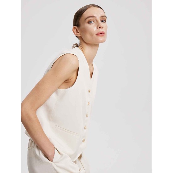 Button Front Vest Button Front Vest