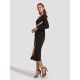 One Shoulder Straight Dress One Shoulder Straight Dress