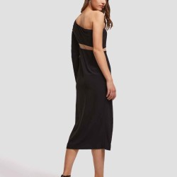 One Shoulder Straight Dress