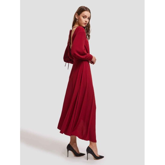 Wide Neck Asymmetric Dress Wide Neck Asymmetric Dress