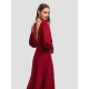 Wide Neck Asymmetric Dress Wide Neck Asymmetric Dress
