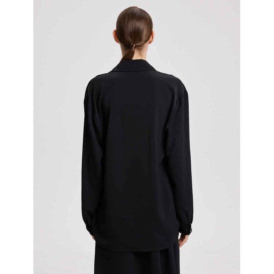 Drawstring-Neck Shirt Drawstring-Neck Shirt