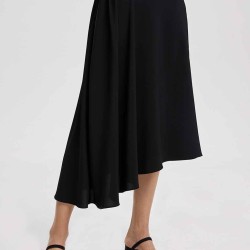 Drapey Asymmetric Skirt