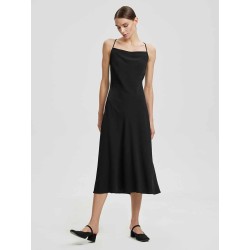 Square-Neck Slip Dress