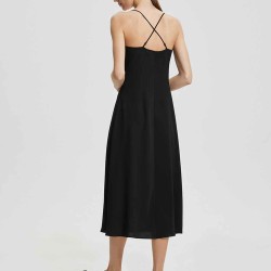 Square-Neck Slip Dress