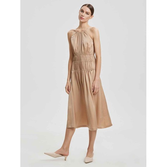 Gathered Slip Dress Gathered Slip Dress
