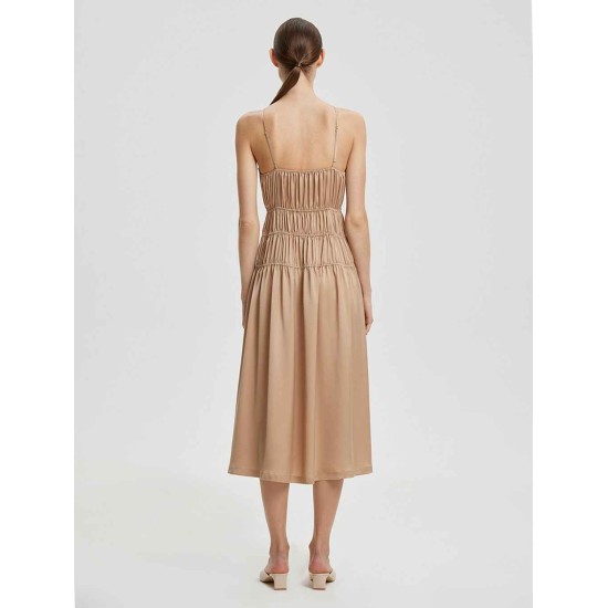 Gathered Slip Dress Gathered Slip Dress