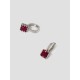 Sparkling Gemstone Hoop Earrings Sparkling Gemstone Hoop Earrings