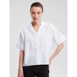 Folded Sleeve-End Shirt