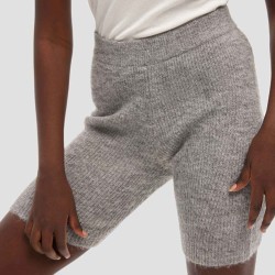 Brushed Cropped Shorts