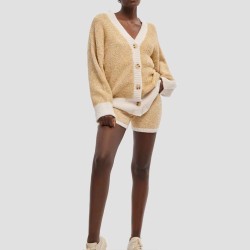 Mid Rise Cropped Shorts