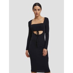 Cutout Waist Bodycon