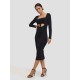 Cutout Waist Bodycon Cutout Waist Bodycon