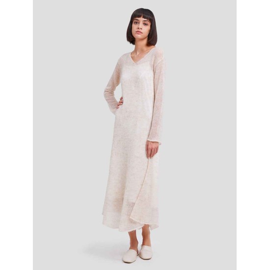 V-slope Layer Mesh Dress V-slope Layer Mesh Dress