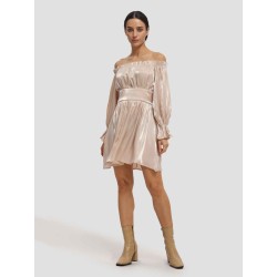 Off-the-shoulder Mini Dress