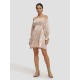 Off-the-shoulder Mini Dress Off-the-shoulder Mini Dress