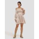 Off-the-shoulder Mini Dress Off-the-shoulder Mini Dress