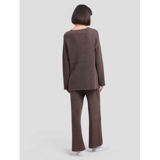 Cashmere Comfort Rib-Knit Set Cashmere Comfort Rib-Knit Set