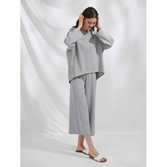 Loose-Cut Sweatsuit Set Loose-Cut Sweatsuit Set