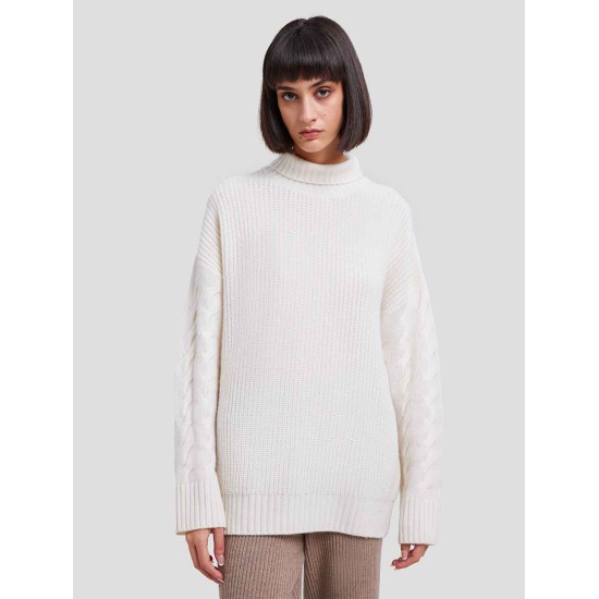 Roll-neck Fine Ribbed Cashmere Jumper Roll-neck Fine Ribbed Cashmere Jumper