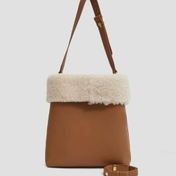 Lambswool Bucket Bag
