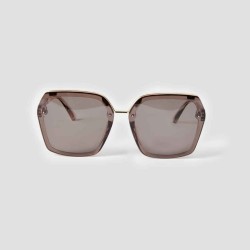 Rimless Geometry Sunglasses