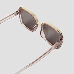 Rimless Geometry Sunglasses