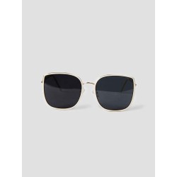 Retro Thin-Rim Sunglasses