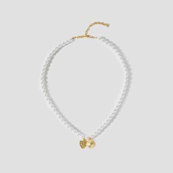 Isometrical Pearl Necklace