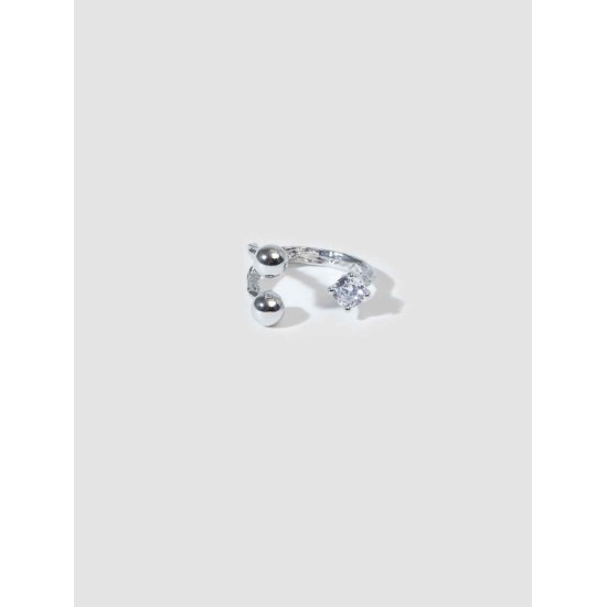 Lovely Solitaire Open Ring Lovely Solitaire Open Ring