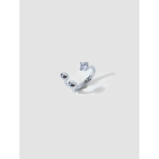 Lovely Solitaire Open Ring Lovely Solitaire Open Ring