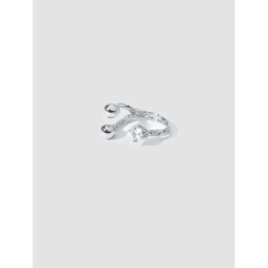 Lovely Solitaire Open Ring Lovely Solitaire Open Ring