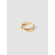 Glaze Band Ring with Gems Glaze Band Ring with Gems