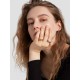 Trilaminar Bamboo-joint Ring Set Trilaminar Bamboo-joint Ring Set