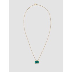 Vintage Marbling Pendant Necklace
