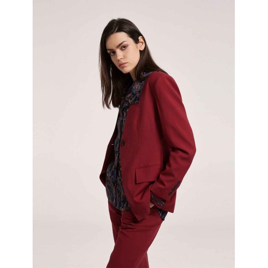 Single-buttoned Tailored Blazer Single-buttoned Tailored Blazer