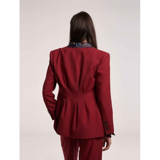 Single-buttoned Tailored Blazer Single-buttoned Tailored Blazer