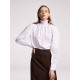 Stand Ruffle Collar Blouse Stand Ruffle Collar Blouse