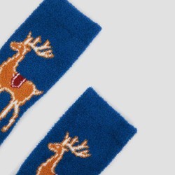 Festive Lovely Blue-Series Socks