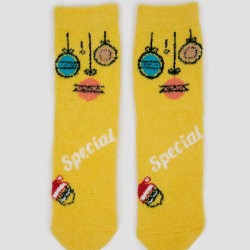 Festive Lovely Citrine-Series Socks