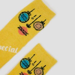 Festive Lovely Citrine-Series Socks