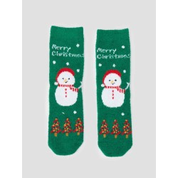 Festive Lovely Green-Series Socks