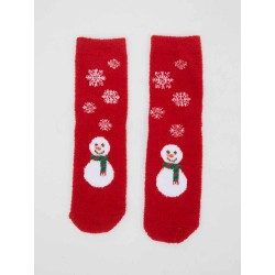 Festive Lovely Red-Series Socks