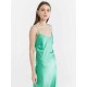 Crisscross Straps Silk Dress Crisscross Straps Silk Dress