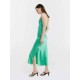 Crisscross Straps Silk Dress Crisscross Straps Silk Dress