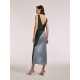 Contemporary Deep V-Neck Silk Tank Dress Contemporary Deep V-Neck Silk Tank Dress